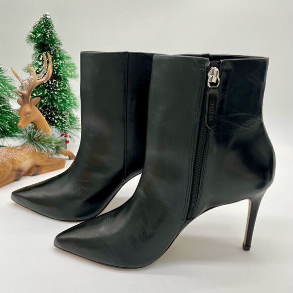 Women’s Schutz leather ankle boots, size 9.5 made in Brazil. - Picture 1 of 6